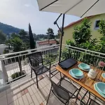Penthouse Draga Sky In With Free Parking, One Balcony And One Terrace Apartman *