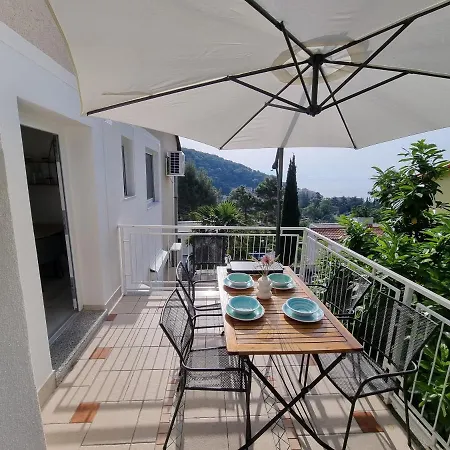 Penthouse Draga Sky In With Free Parking, One Balcony And One Terrace