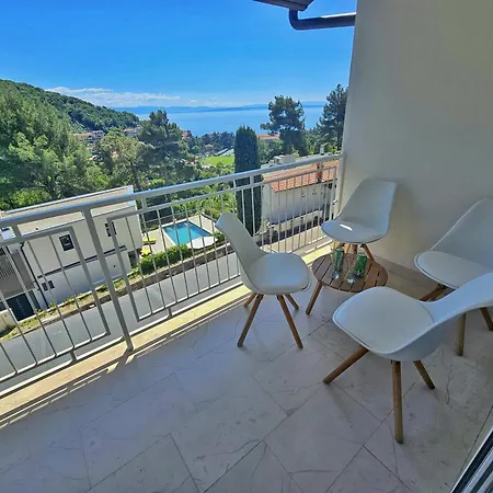 Penthouse Draga Sky In With Free Parking, One Balcony And One Terrace Apartment *