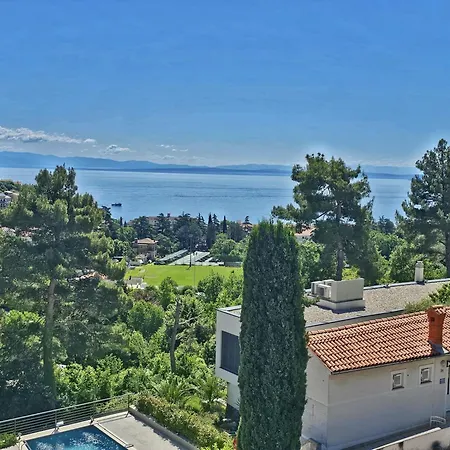 Apartment Penthouse Draga Sky In With Free Parking, One Balcony And One Terrace *