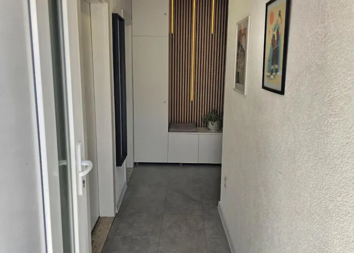 Penthouse Draga Sky In With Free Parking, One Balcony And One Terrace Apartment