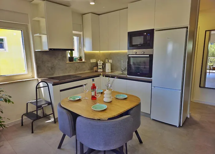 Penthouse Draga Sky In With Free Parking, One Balcony And One Terrace *