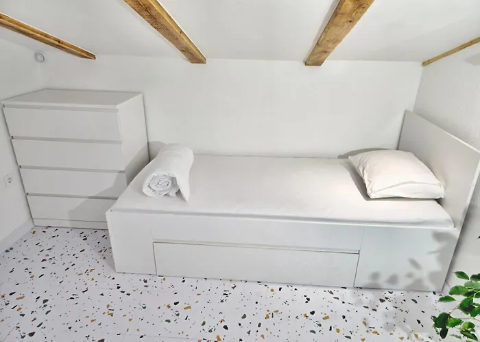 דירה Penthouse Draga Sky In With Free Parking, One Balcony And One Terrace
